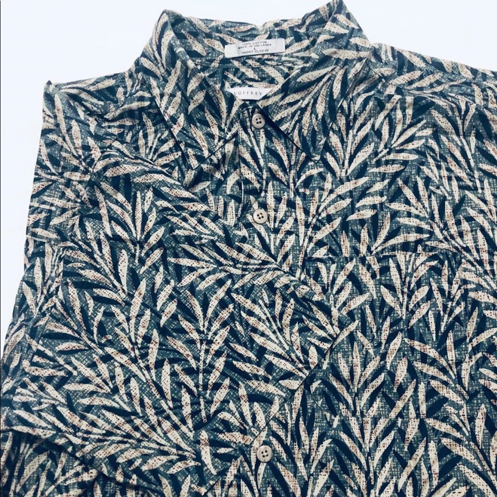Geoffrey Beene short sleeve button down